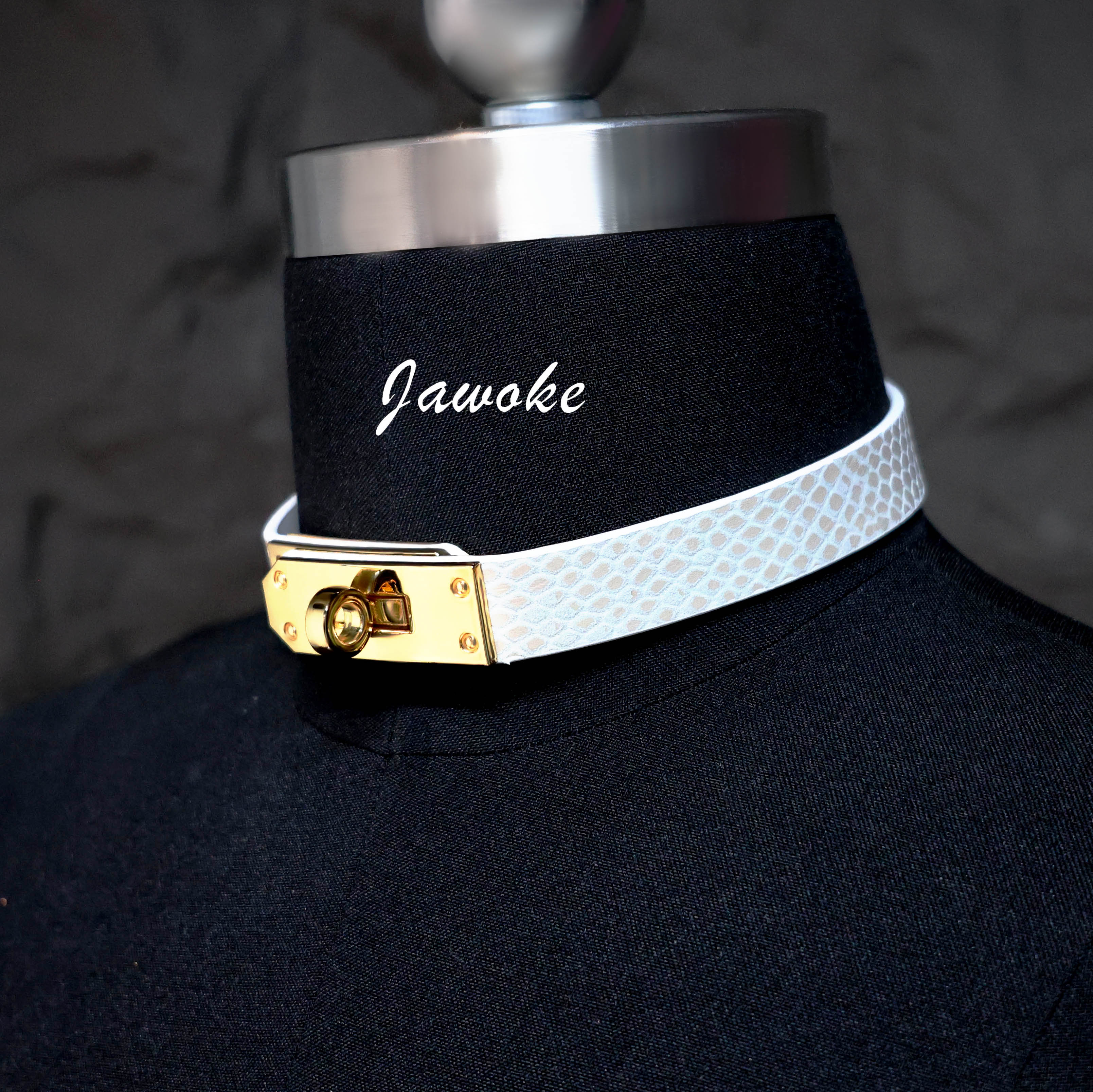 Jawoke Royal Collar - White Python